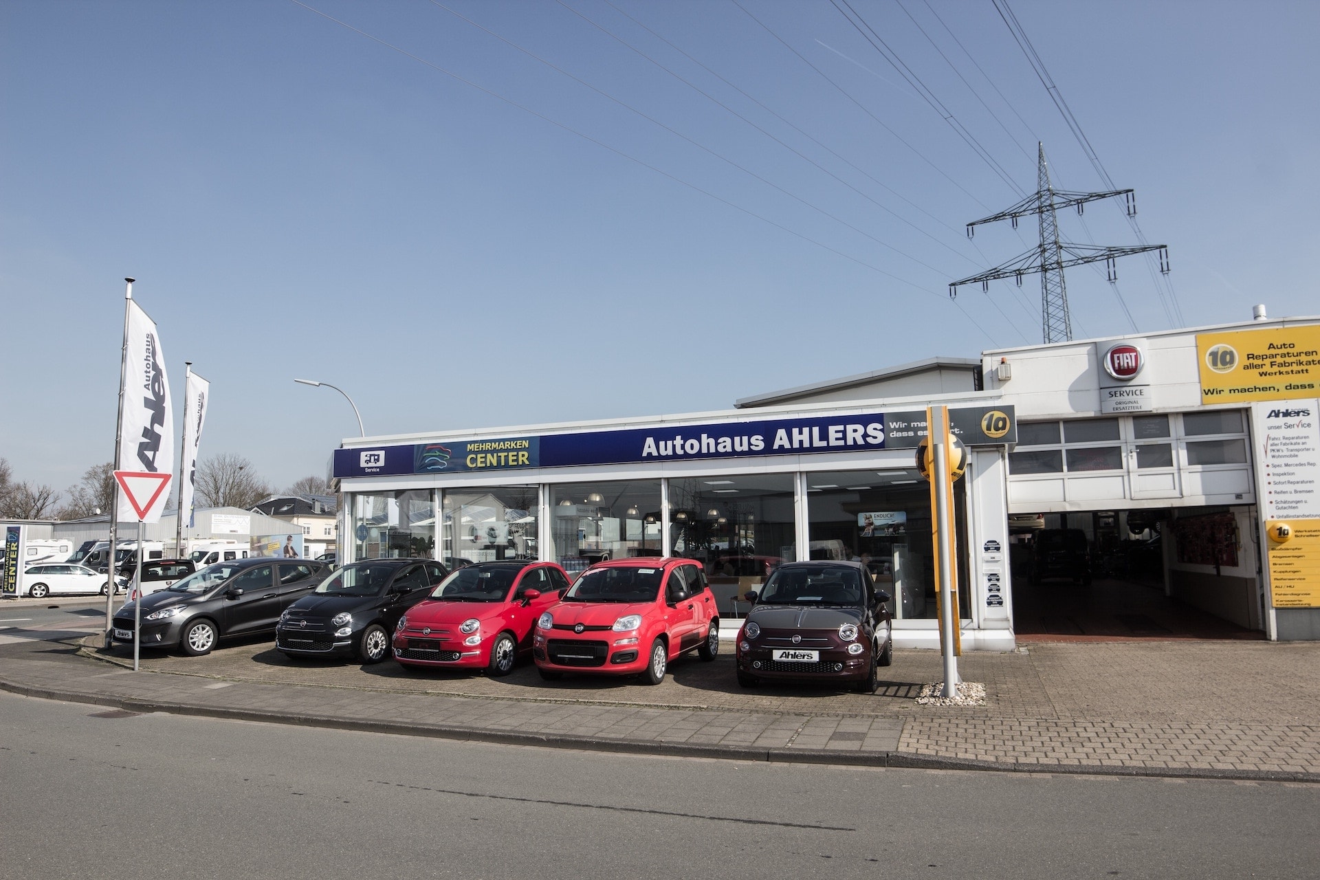 Autohaus Ahlers Fiat, Fiat Professional Service Partner, 1a