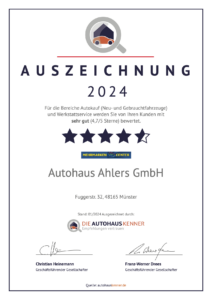 Autohaus Ahlers in Münster-Hiltrup – Über Uns – Fahrzeuge & Meisterwerkstatt – 7